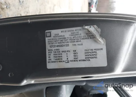 2003 GMC Sonoma Sl из США, поврежденный, VIN 1GTCS14H038241320